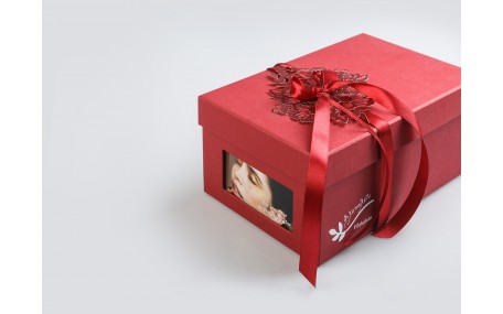 βανίλια - Κόκκινο Κουτί Δώρου Περιποίησης
